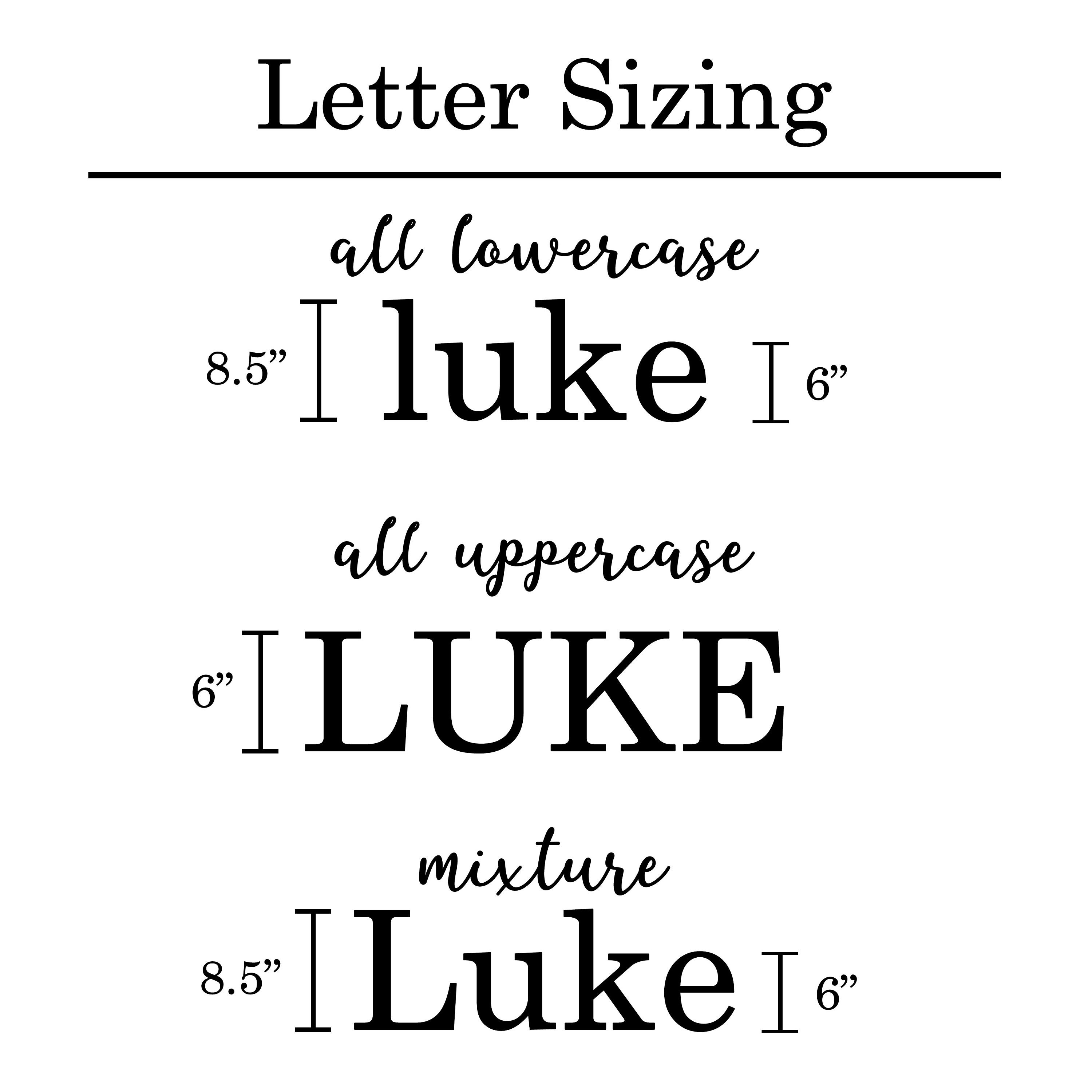 Nursery Letters Baby Name Individual Wood Letters Wooden Etsy