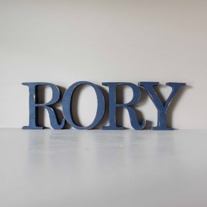 Wooden Name Letters for Nursery, Individual Letters, Baby Name, Wood Letters, Painted wood letters, rustic, cottage style