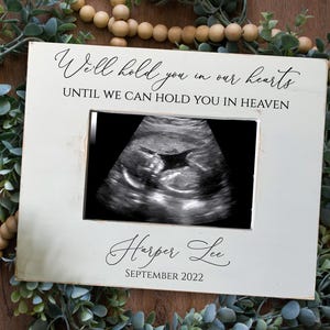 Miscarriage sympathy gift keepsake, Picture frame, Personalized Memorial Frame, Infant Loss, In Remembrance Frame, Pregnancy loss, sympathy