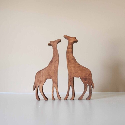 Wooden Giraffe Nursery Decor Etsy UK