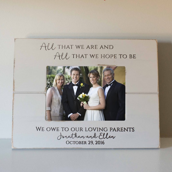 Loving Parents Frame Etsy