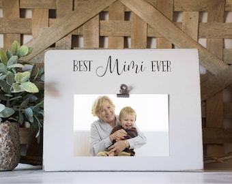 Grandma Picture Frame, Best Grandma Nana Mimi Gigi Grammie Grandmother Ever, Custom Picture frame, Mom gift, from grandchild