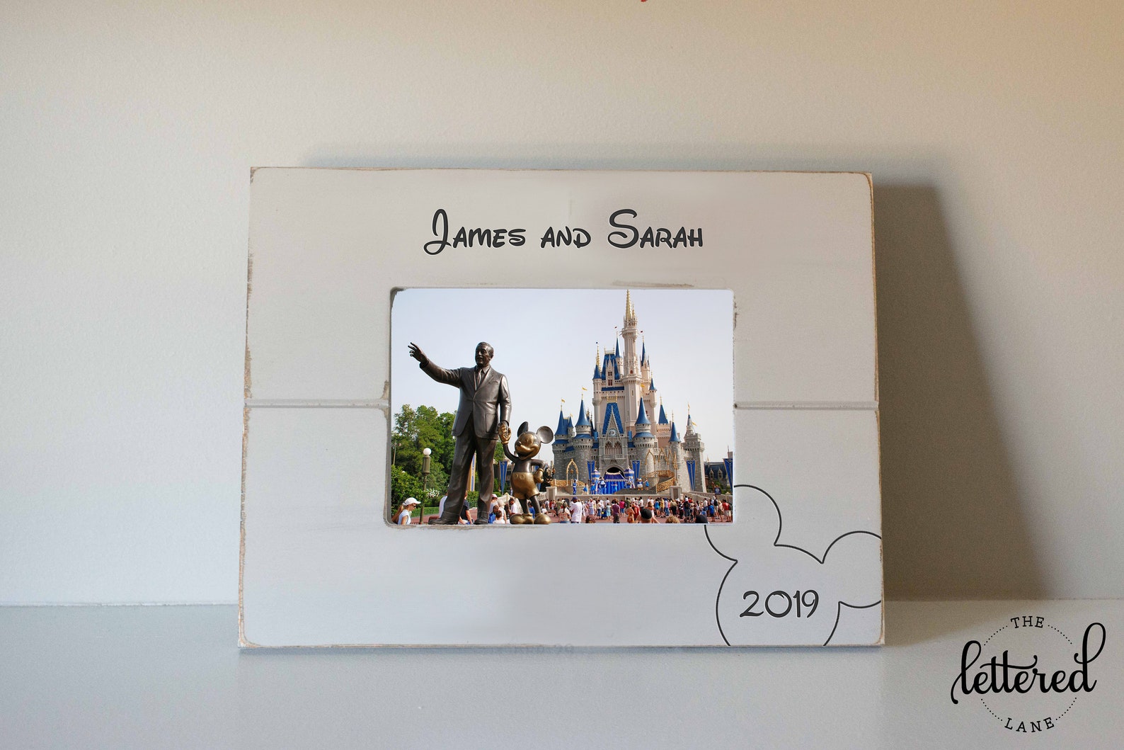 first disney trip photo frame