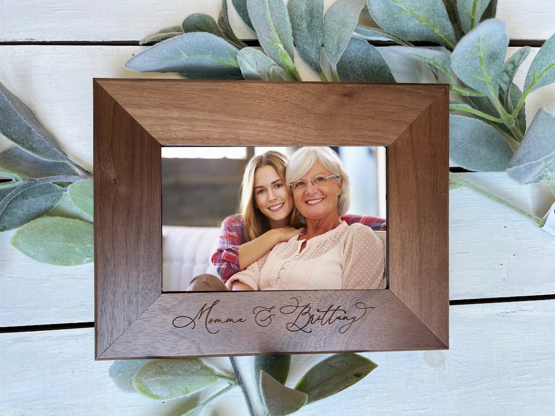 Mommy and Me Picture Frame, Custom, Personalized Gift for Mom, Mothers