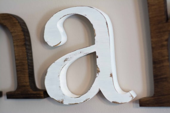 Wooden letters for nursery - baby & kid stuff - by owner - household sale -  craigslist