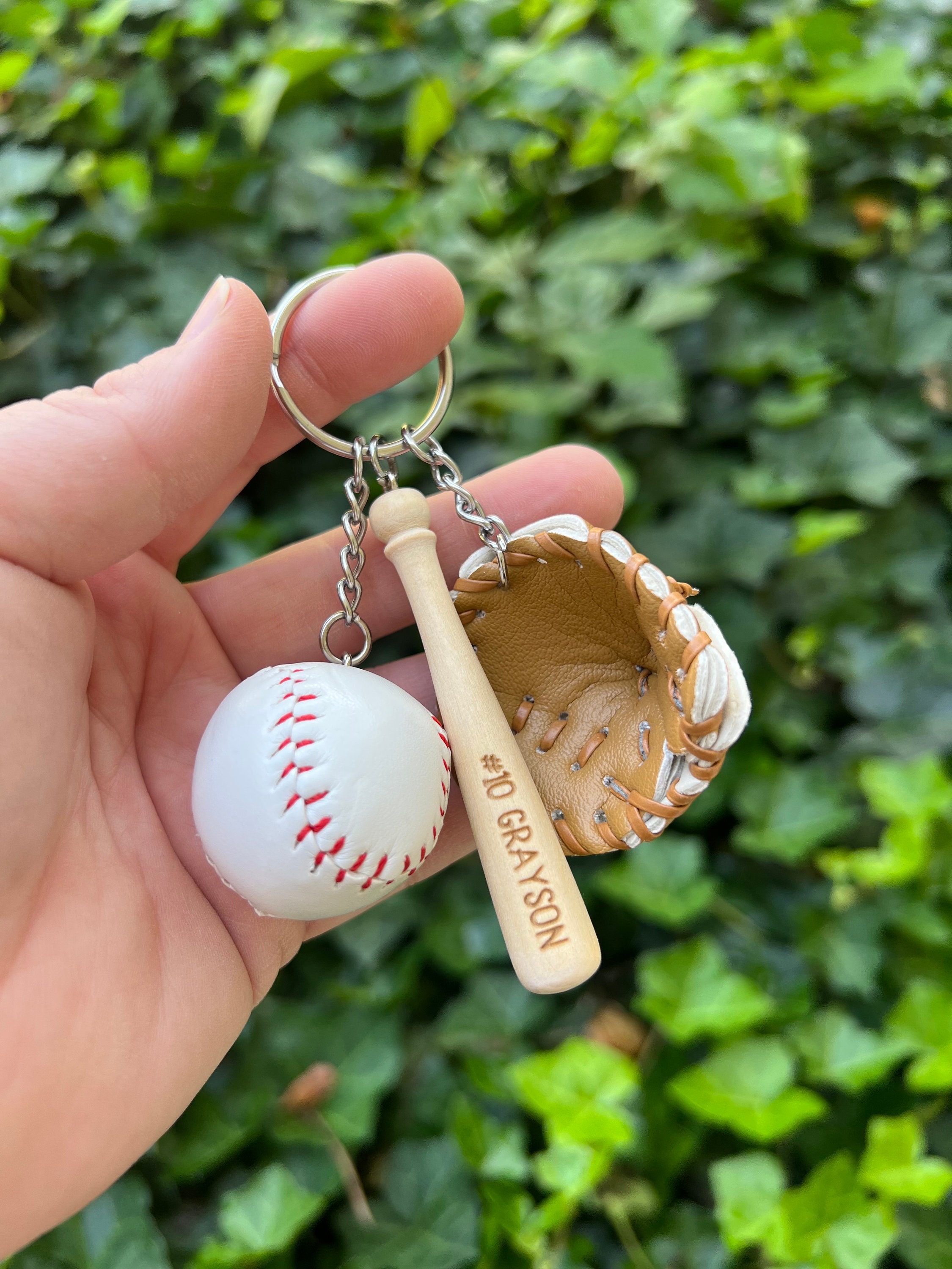 Portachiavi A Muro In Acciaio A Forma Di Base Da Baseball, 5 Ganci, Diametro 15,2 Cm O 22,9 Cm, Con Magnete E Viti, Made In USA