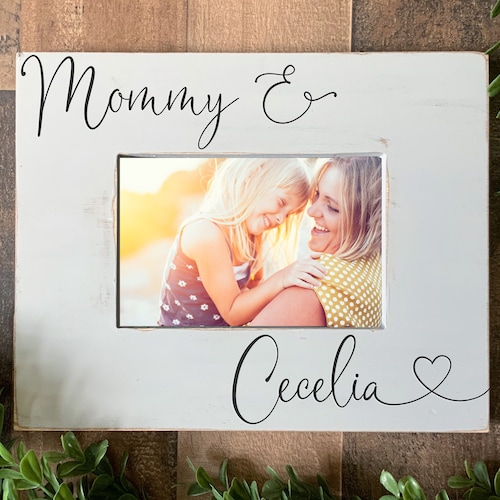 Mom Frame Daughter Frame Mommy and Me Frame Gift for Mom Etsy