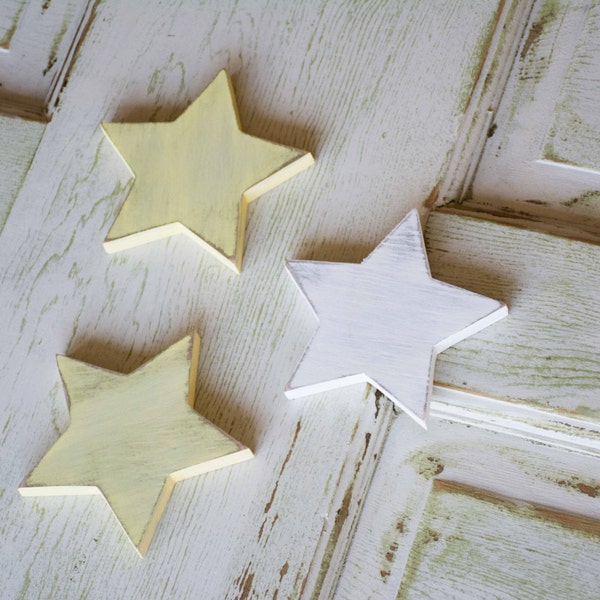 Wood Star Decor, Twinkle Little Star, Nursery Decor