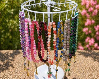 Colección Signature | Tesbih hecho a mano | Rosario | Misbaha | En varios colores | Pieza única | Tamaño de las cuentas: 10 mm