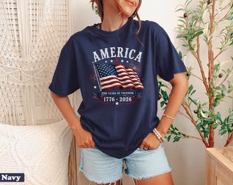 USA 250th Anniversary Shirt, 4th July Family Shirts, 4th July Tee, 4th July 250th Year Shirts, USA 250th Anniversary Independence Day Shirts