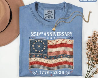 USA 250th Anniversary Shirt, Semiquincentennial Tee, Patriotic USA Shirt