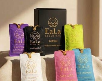 Duftbeutel Set 6er Duft Sachet für Kleiderschrank Wardrobe Freshener Auto Duft Langanhaltend Geschenkidee