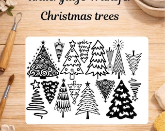 Underglaze Transfer Gnomes | Ceramic Decal | | Pottery Underglaze Transfer Sheet | For Mug Plate Bowl