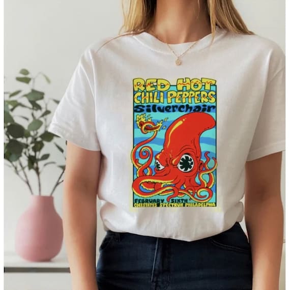 Red Hot Chili Peppers Tour Tshirt Unisex Tshirt for Men Etsy