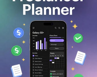 2026 Freelancer Income & Client Tracker – Phone Side Hustle Edition