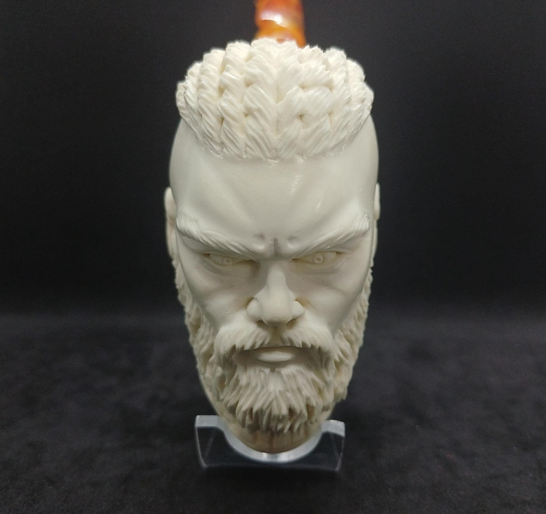 Pipe Take Off Ragnar Lothbrok Portrait Meerschaum Pipe-every Item Comes in Its Own ...