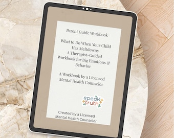 Werkboek voor driftbuien bij kinderen | Door een therapeut begeleide emotieregulatie, ondersteuning bij intense emoties (PDF)
