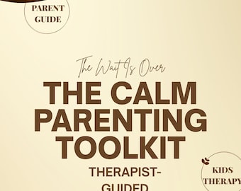 Parenting Toolkit Bundle | Therapist Guided Workbooks for Child Anxiety, Meltdowns, Homework Stress & Emotional Regulation