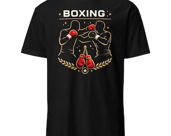 Maglietta da boxe: abbigliamento con mentalità da combattente, maglietta da allenamento traspirante