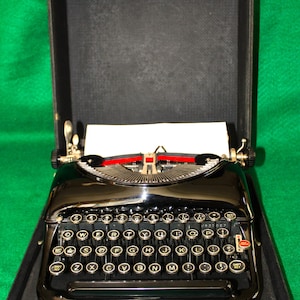 Remington Typewriter With Case - Etsy