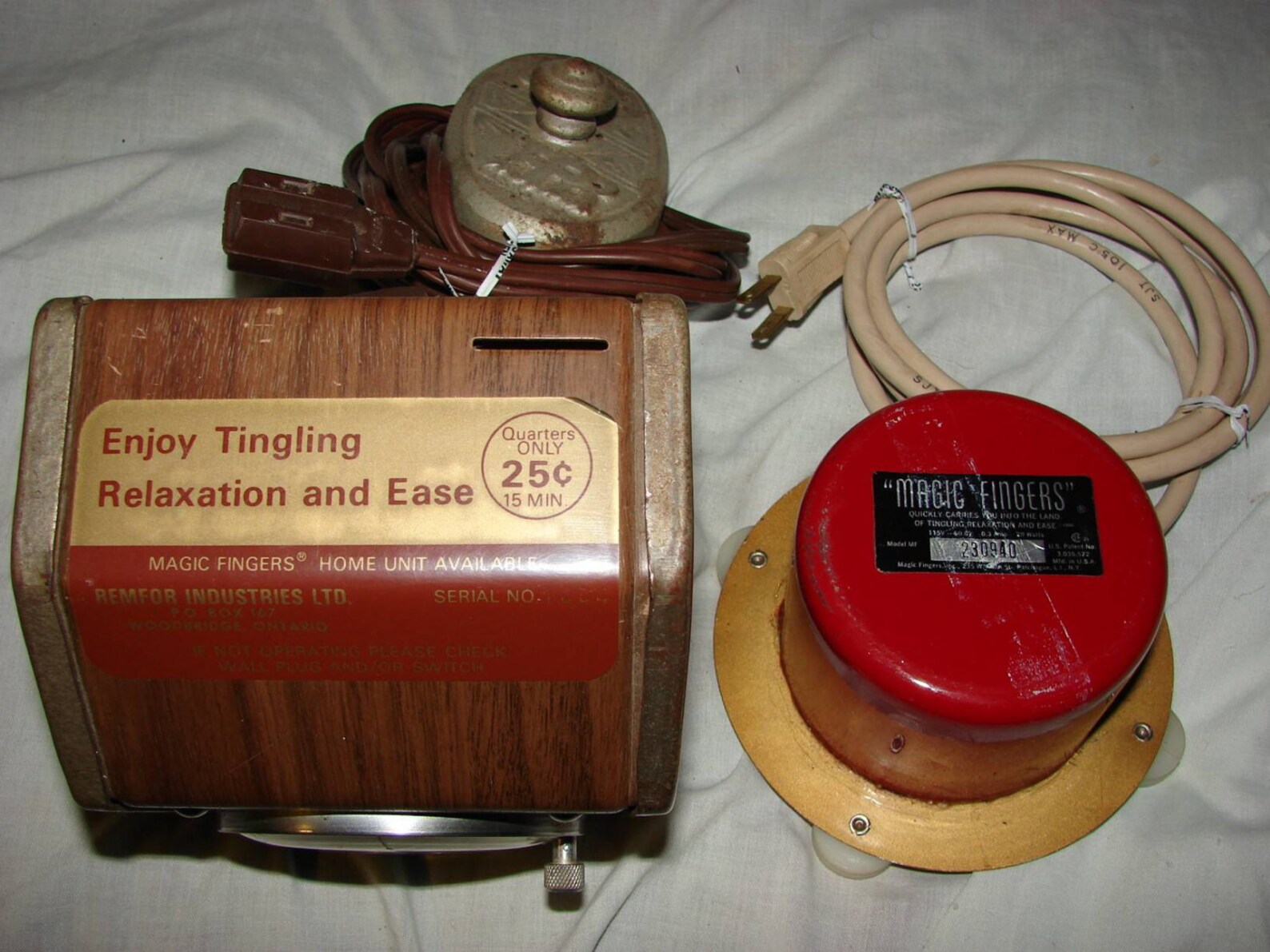 Vintage Magic Fingers Hotel Bed Vibrator Clock & Alarm Coin Etsy