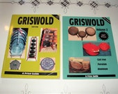 Griswold Cast Iron Price Guide Vol. 1 2 Great Reference Books Good Condition FREE SHIPPING