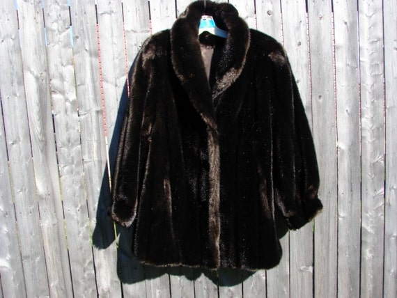 Hillmoor New York フェイクファージャケット ヴィンテージ Hillmoor 