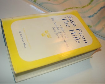 Saga From the Hills - History of the Swedes of Jamestown NY ~ 1st Edition ~ Good Condition w/ Dust Jacket ~ FREE SHIPPING