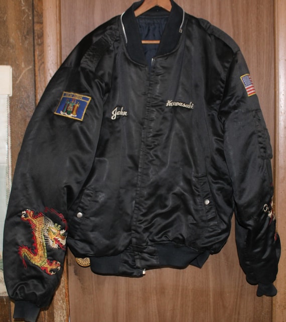 Vintage Personalized Men's Korea Team Spirit 88 Bomber