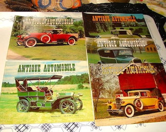 Vintage Lot of 33 Antique Automobile Magazine 1974 to 1981 in Beautiful Condition ~ FREE SHIPPING