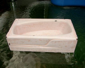 Great Salesmans Sample Cast Iron Tub Pink American Standard Contour Series