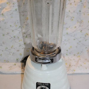 Vintage Art Deco Beehive Oster Blender in Amazing Condition ~ New Gasket ~ Smooth Two-Speed ~ Free Shipping