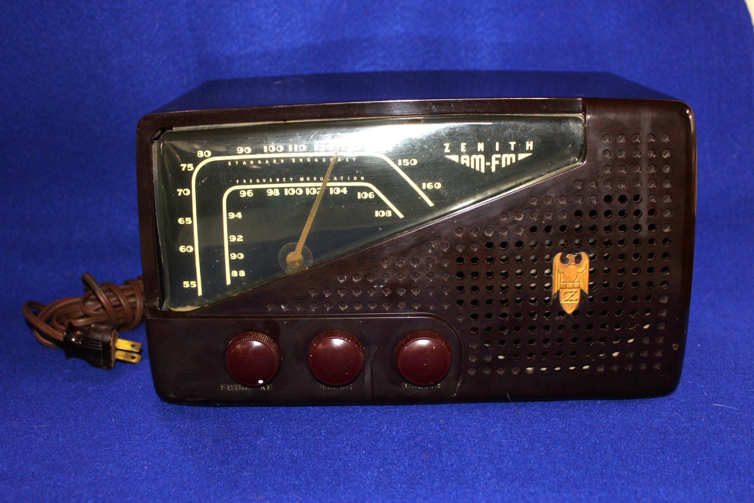 Vintage Zenith Am Fm Radio - Etsy