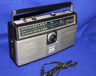 Vintage Panasonic RS-836A Stereo FM/AM 8-Track Player ~ Read Description ~ Free Shipping