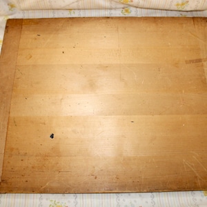 Nice Antique Poplar Bread Dough Kneading Board or Bakery Board ~ Breadboard ~ Free Shipping