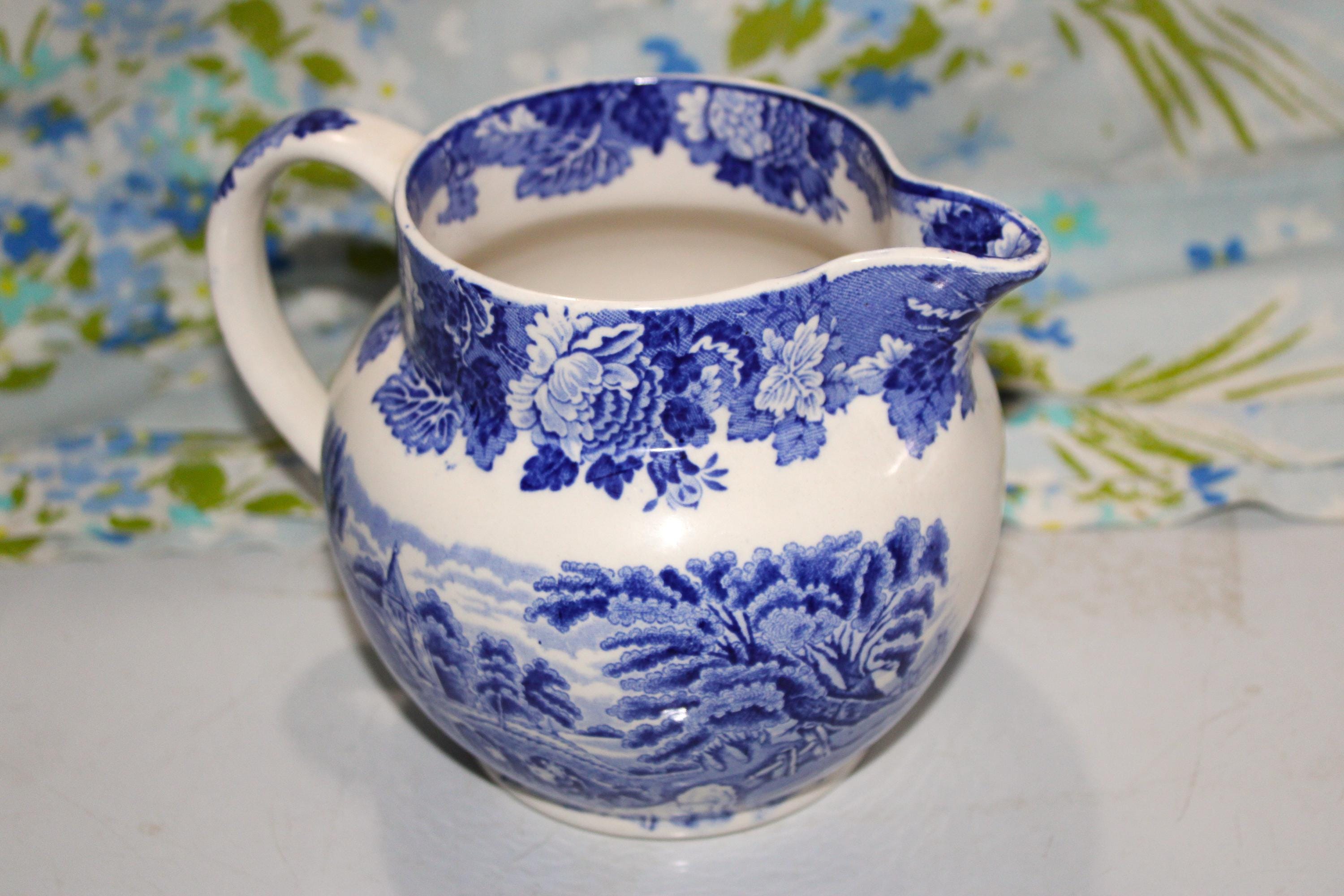 Enoch Woods English Scenery Blue - Etsy