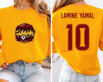 Camiseta Yamal España 2026 Jugador Estrella Futbol Retro Jersey