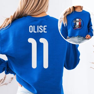 France Soccer Fan Shirt – World Tournament Jersey Style Teel image 5