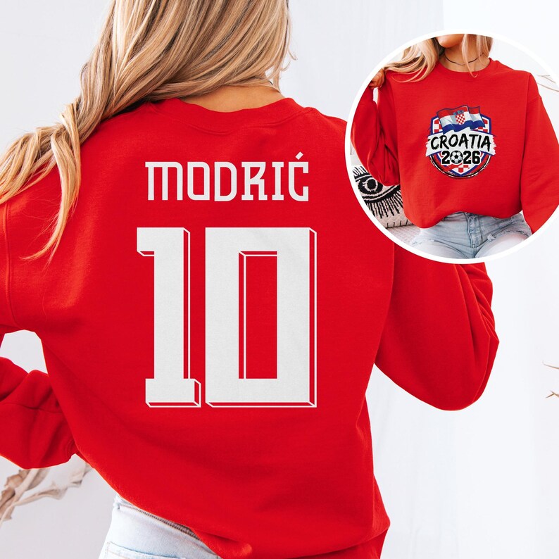 Croatia Soccer Fan Shirt – World Tournament Jersey Style Tee image 10