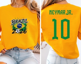 Camiseta Brasil Neymar Amarilla Futbol Streetwear Deportiva