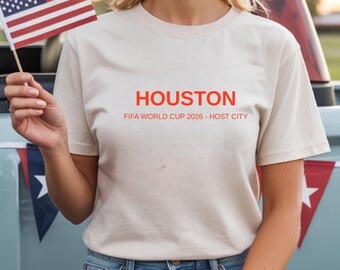 Houston Soccer Shirt | Comfort Colors Host City Tee
