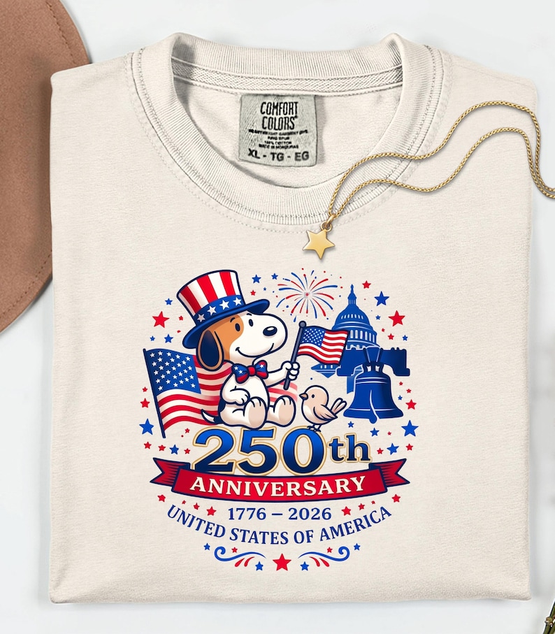 Comfort Colors USA 250th Anniversary Shirt, Patriotic 1776–2026 Tee, July 4th Outfit