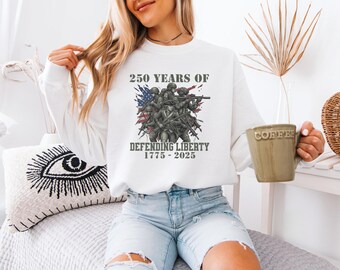 Veterans Tribute 250 Years Shirt | Defending Liberty Tee
