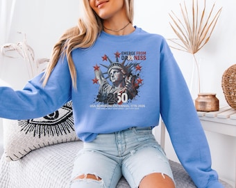 Lady Liberty 250 Years Shirt | Patriotic USA Graphic Tee
