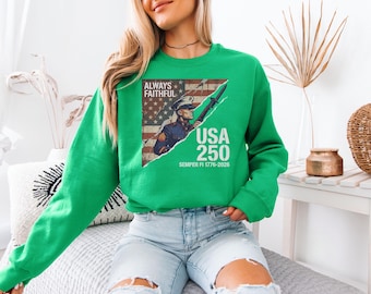Always Faithful 250 Years Shirt | Veterans Tribute USA Tee