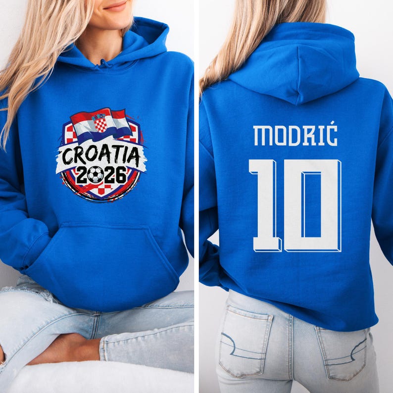 Croatia Soccer Fan Shirt – World Tournament Jersey Style Tee image 2