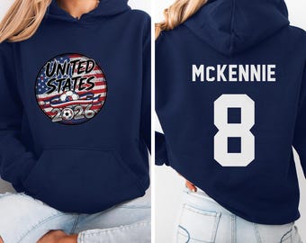 Camiseta McKennie 8 Estrella USA Torneo Mundial 2026 Estilo Jersey Soccer