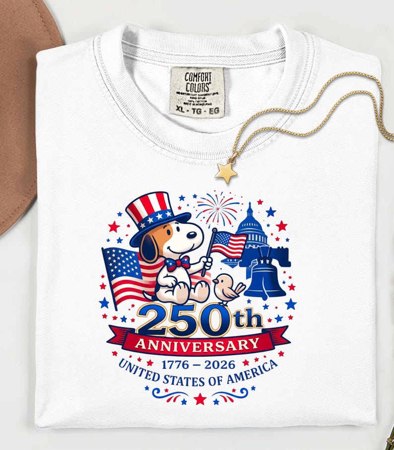 Comfort Colors USA 250th Anniversary Shirt, Patriotic 1776–2026 Tee, July 4th Outfit