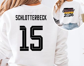 Germany Schlotterbeck #15 Soccer Jersey, Football Fan T-Shirt