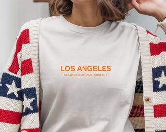 Los Angeles Soccer Shirt | Comfort Colors Host City Tee